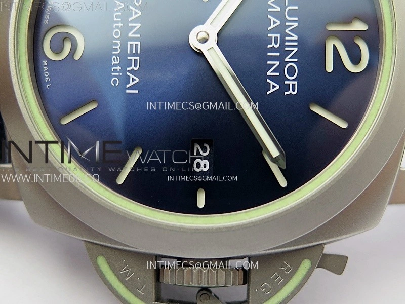 PAM1117 70 Years Ti Case TTF Best Edition Blue Dial on Blue Kevlar Composite Strap P.9010 Clone